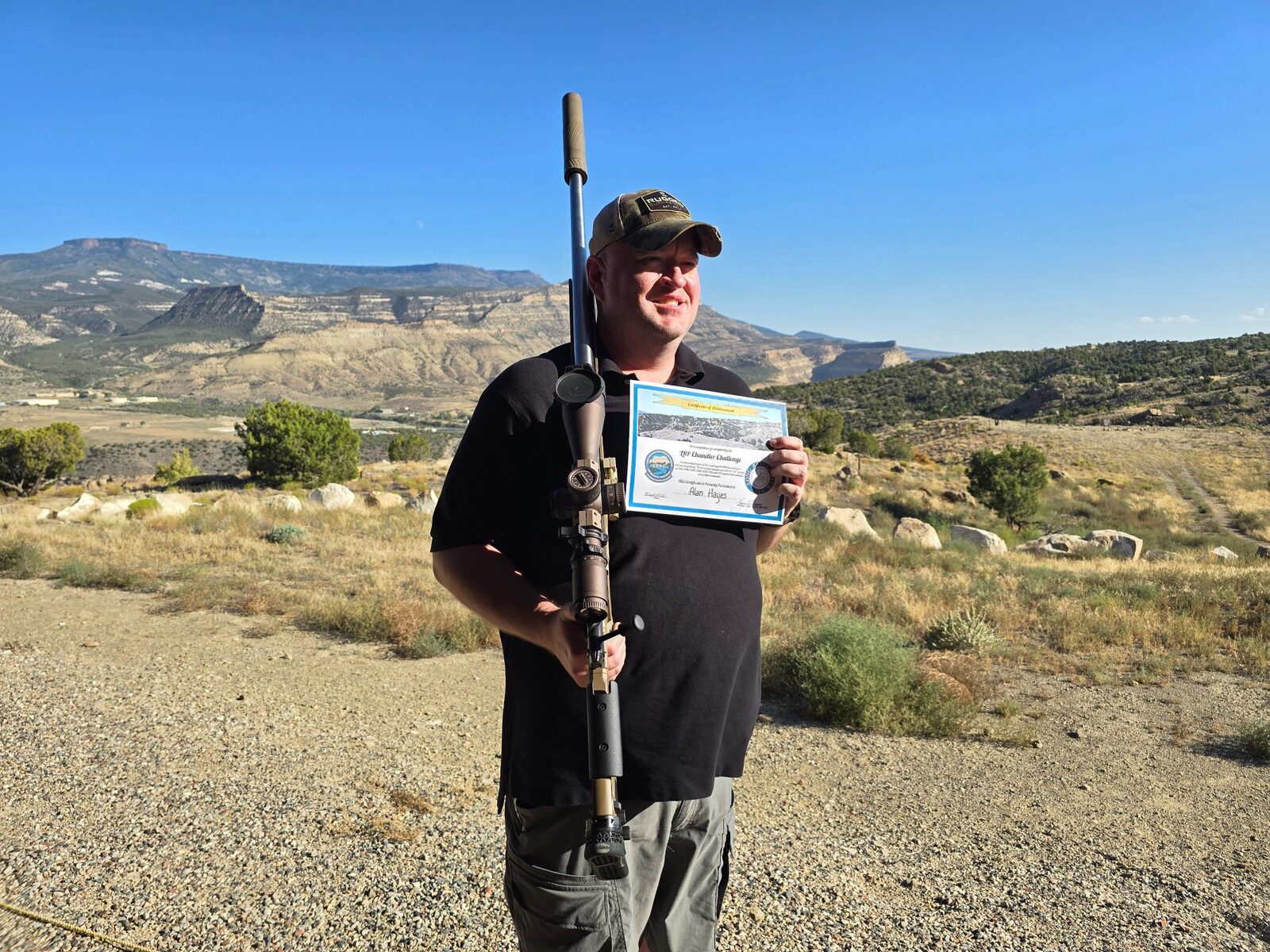 Completing the Chandler Challenge at Cameo Shooting and Education Complex